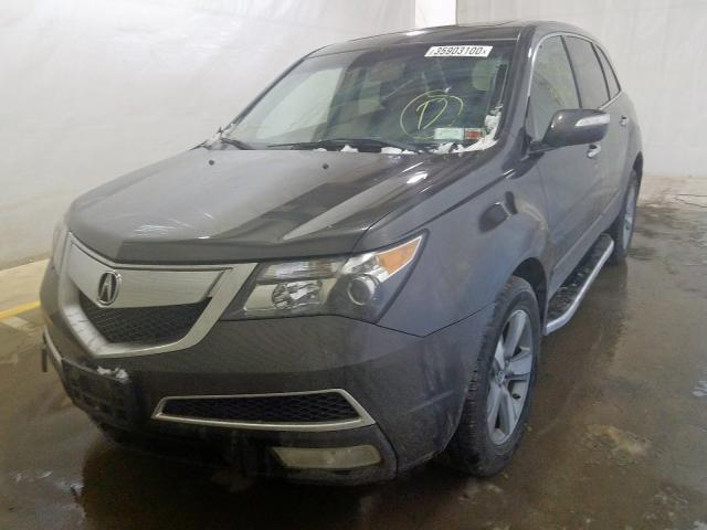 2HNYD2H69AH524282 - 2010 ACURA MDX TECHNOLOGY  photo 2