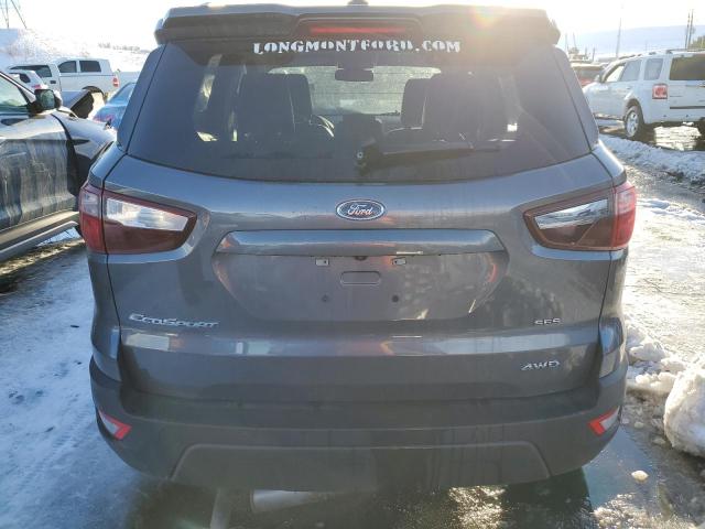 MAJ6S3JL4KC301327 - 2019 FORD ECOSPORT SES CHARCOAL photo 6