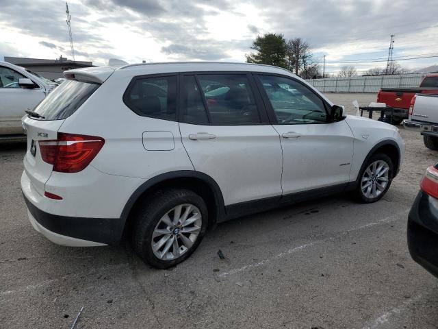 5UXWX9C54D0A26707 - 2013 BMW X3 XDRIVE28I WHITE photo 3