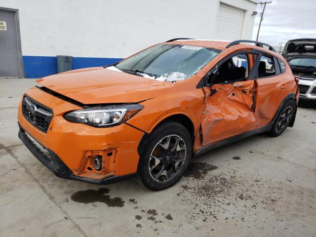 JF2GTAEC0KH391932 - 2019 SUBARU CROSSTREK PREMIUM ნარინჯისფერი ფოტო 1