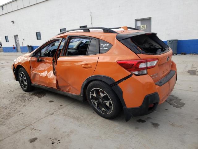 JF2GTAEC0KH391932 - 2019 SUBARU CROSSTREK PREMIUM ნარინჯისფერი ფოტო 2