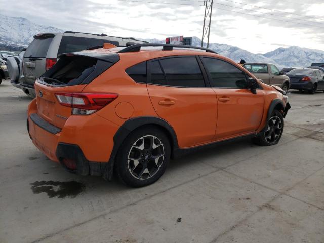 JF2GTAEC0KH391932 - 2019 SUBARU CROSSTREK PREMIUM ნარინჯისფერი ფოტო 3