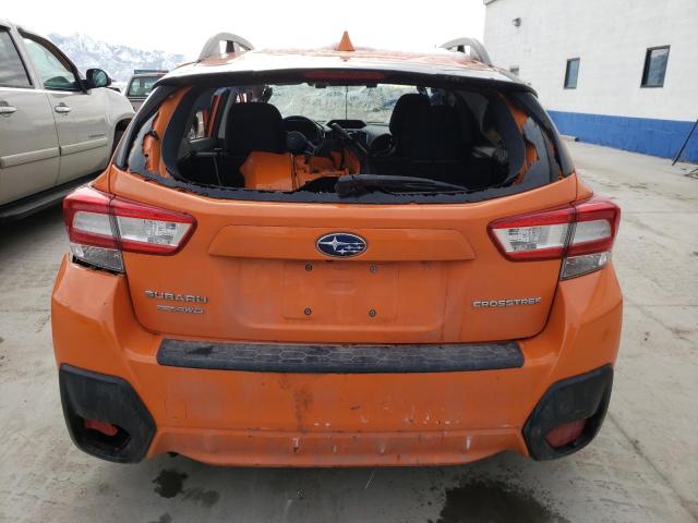 JF2GTAEC0KH391932 - 2019 SUBARU CROSSTREK PREMIUM ნარინჯისფერი ფოტო 6