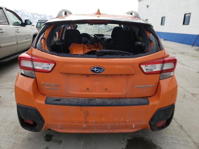 JF2GTAEC0KH391932 - 2019 SUBARU CROSSTREK PREMIUM ORANGE photo 6