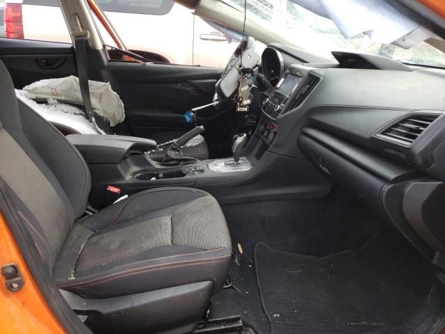 JF2GTAEC0KH391932 - 2019 SUBARU CROSSTREK PREMIUM ნარინჯისფერი ფოტო 7