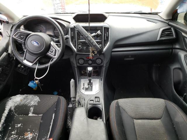 JF2GTAEC0KH391932 - 2019 SUBARU CROSSTREK PREMIUM ნარინჯისფერი ფოტო 8