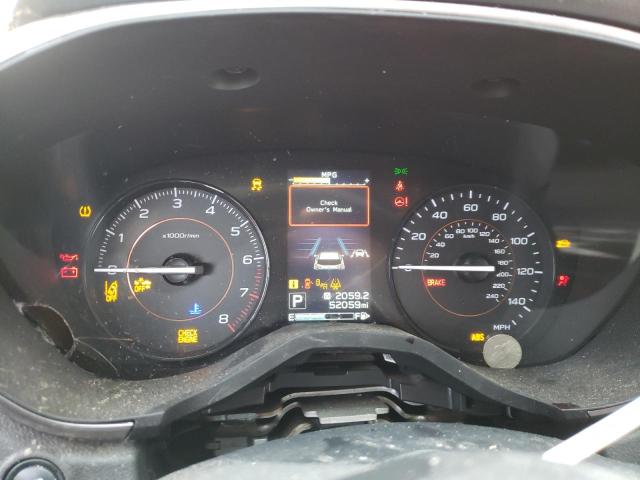 JF2GTAEC0KH391932 - 2019 SUBARU CROSSTREK PREMIUM ნარინჯისფერი ფოტო 9