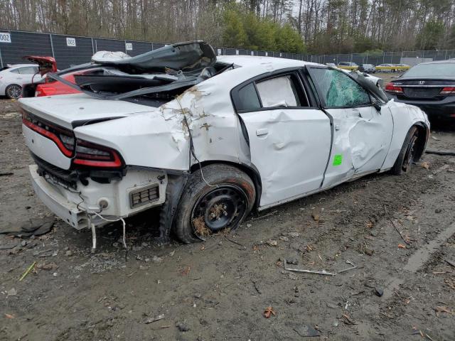 2C3CDXKT4JH189125 - 2018 DODGE CHARGER POLICE WHITE photo 3