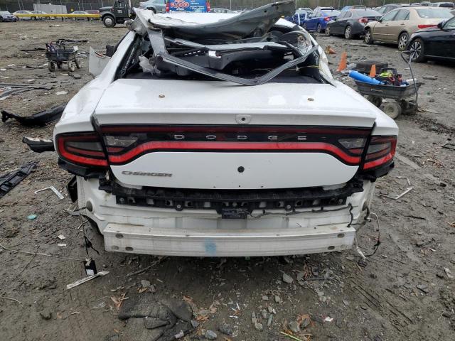 2C3CDXKT4JH189125 - 2018 DODGE CHARGER POLICE WHITE photo 6