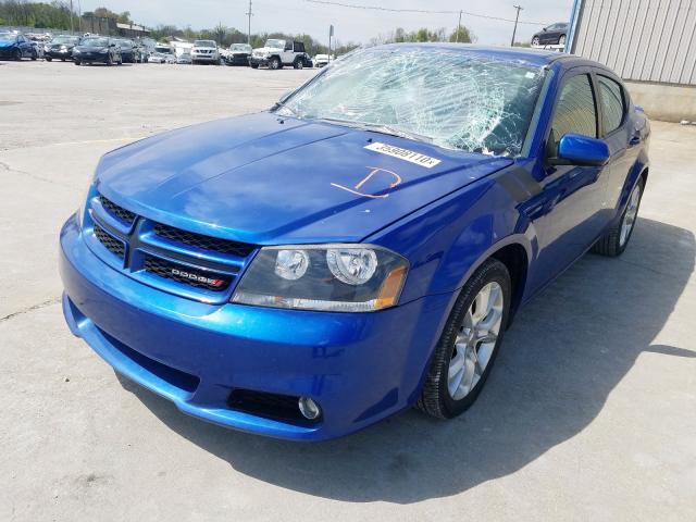 1C3CDZBGXDN548665 - 2013 DODGE AVENGER R/T  photo 2