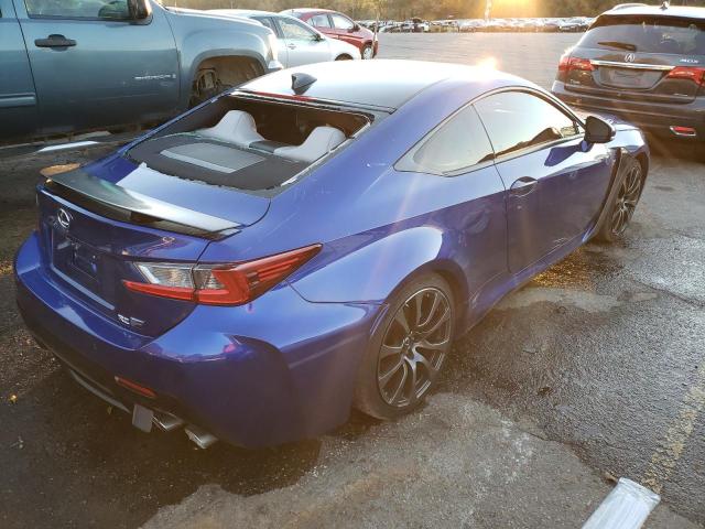 JTHHP5BC8F5001250 - 2015 LEXUS RC-F BLUE photo 3