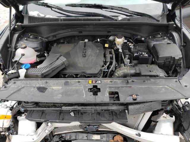 5NMS3DAJ2NH455843 - 2022 HYUNDAI SANTA FE SEL Սև լուսանկար 12