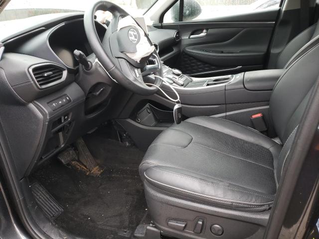 5NMS3DAJ2NH455843 - 2022 HYUNDAI SANTA FE SEL Սև լուսանկար 7