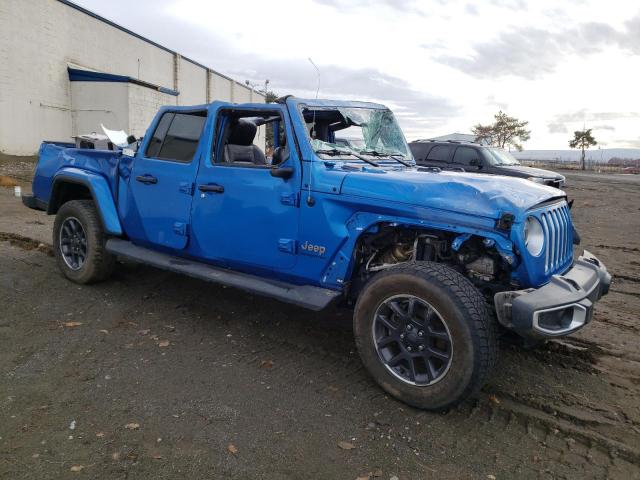 1C6HJTFG7LL170047 - 2020 JEEP GLADIATOR OVERLAND BLUE photo 4