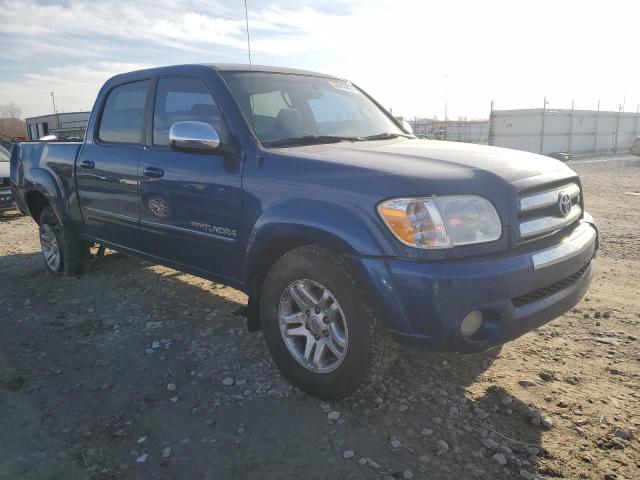 5TBDT44136S530206 - 2006 TOYOTA TUNDRA DOUBLE CAB SR5 BLUE photo 4