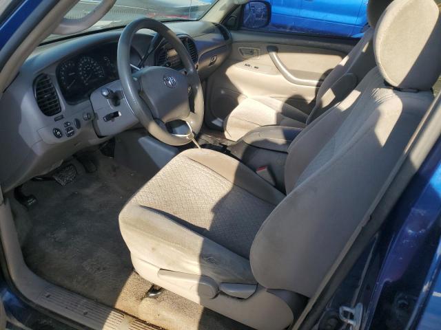 5TBDT44136S530206 - 2006 TOYOTA TUNDRA DOUBLE CAB SR5 BLUE photo 7