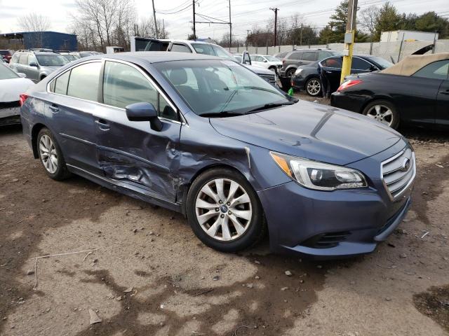 4S3BNAC60F3026167 - 2015 SUBARU LEGACY 2.5I PREMIUM BLUE photo 4