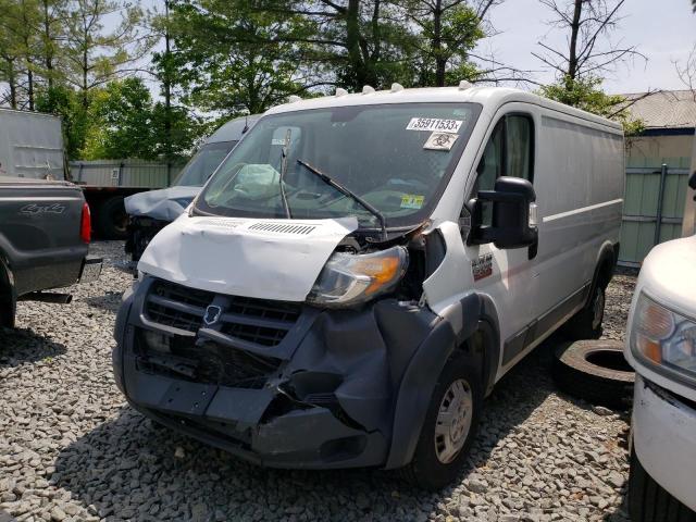 3C6TRVAG3GE109864 - 2016 RAM PROMASTER 1500 STANDARD WHITE photo 1