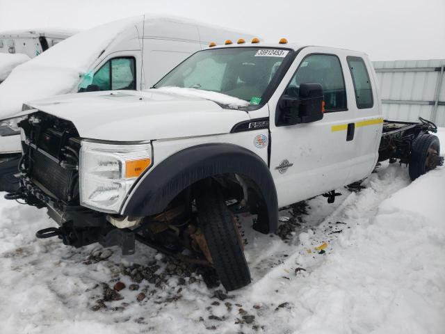 1FD0X5HT7CEC88500 - 2012 FORD F550 SUPER DUTY WHITE photo 1