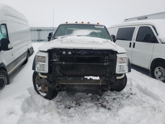 1FD0X5HT7CEC88500 - 2012 FORD F550 SUPER DUTY WHITE photo 5