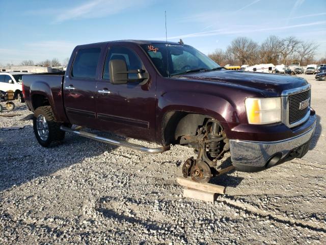 2GTEK13J681268867 - 2008 GMC SIERRA K1500 MAROON photo 4