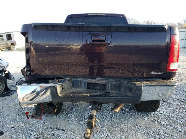 2GTEK13J681268867 - 2008 GMC SIERRA K1500 MAROON photo 6