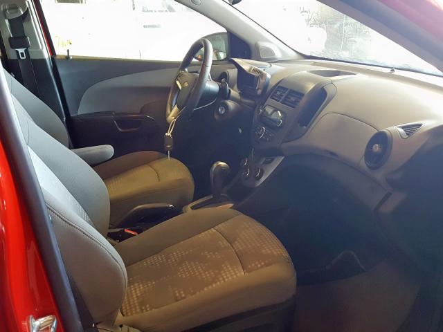1G1JA5SH1C4144499 - 2012 CHEVROLET SONIC LS  photo 5