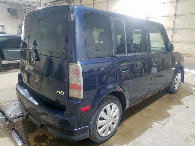 JTLKT324050202172 - 2005 TOYOTA SCION XB  photo 4