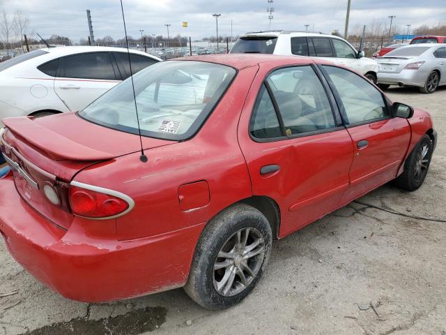 1G1JF52F837202705 - 2003 CHEVROLET CAVALIER LS RED photo 3