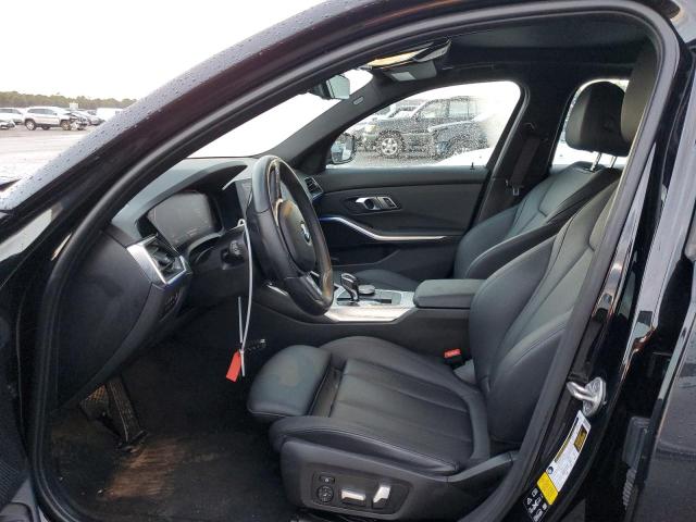 3MW5R7J05M8C12078 - 2021 BMW 330XI أسود صورة 7