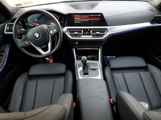 3MW5R7J05M8C12078 - 2021 BMW 330XI أسود صورة 8