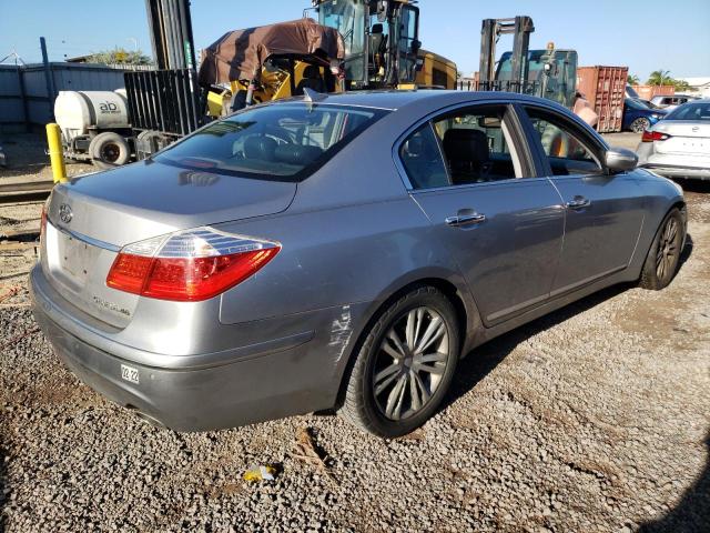 KMHGC4DF5BU113154 - 2011 HYUNDAI GENESIS 4.6L SILVER photo 3