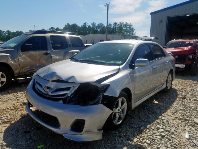 2T1BU4EE0BC657088 - 2011 TOYOTA COROLLA BASE  photo 2