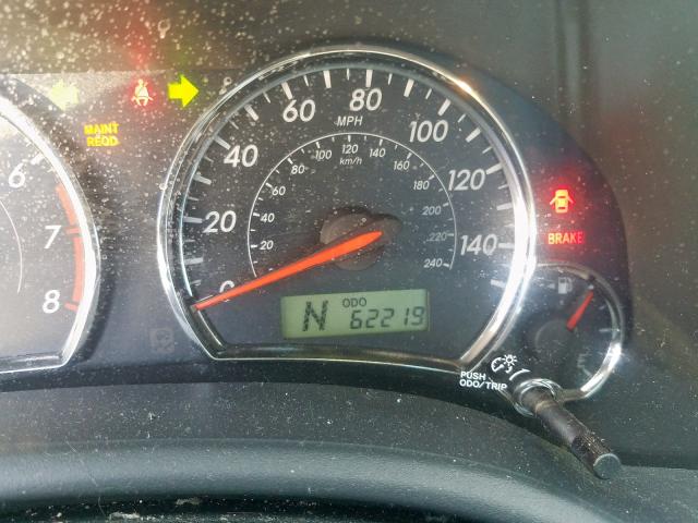 2T1BU4EE0BC657088 - 2011 TOYOTA COROLLA BASE  photo 8