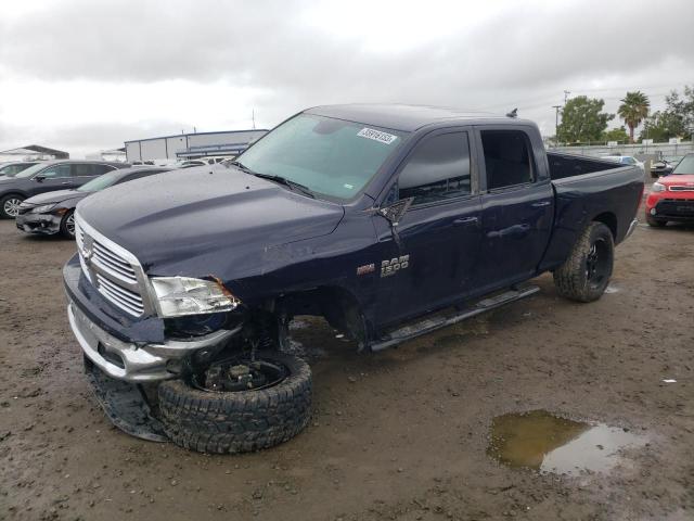 1C6RR7TT0KS588153 - 2019 RAM 1500 CLASS SLT ლურჯი ფოტო 1