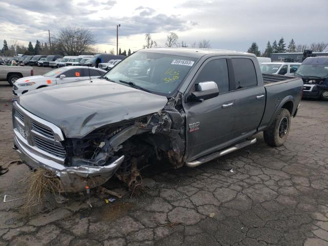 3C6TD5FT7CG184585 - 2012 DODGE RAM 2500 LARAMIE GRAY photo 1