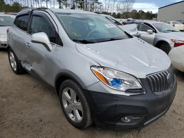 KL4CJBSB3GB623643 - 2016 BUICK ENCORE CONVENIENCE SILVER photo 4