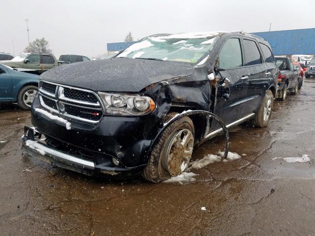 1C4SDJDTXDC698483 - 2013 DODGE DURANGO CREW  photo 2