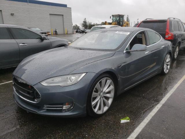 5YJSA1CG7DFP04742 - 2013 TESLA MODEL S Գրաֆիտ լուսանկար 1