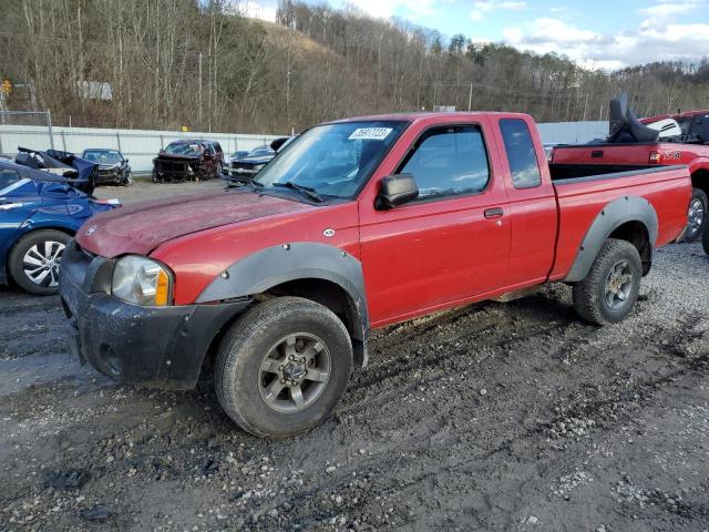 1N6ED26YX2C387691 - 2002 NISSAN FRONTIER KING CAB XE RED photo 1