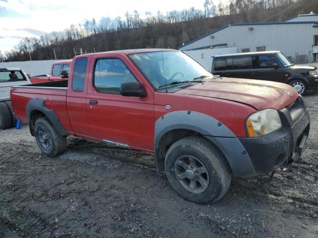 1N6ED26YX2C387691 - 2002 NISSAN FRONTIER KING CAB XE RED photo 4