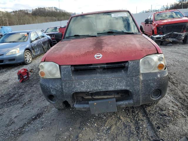 1N6ED26YX2C387691 - 2002 NISSAN FRONTIER KING CAB XE RED photo 5