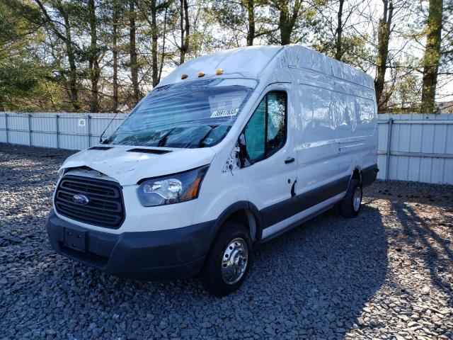 1FTRS4XG9JKB30487 - 2018 FORD TRANSIT T-350 HD WHITE photo 2