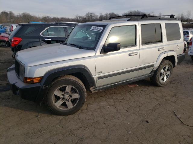 1J8HG48K86C337706 - 2006 JEEP COMMANDER SILVER photo 1