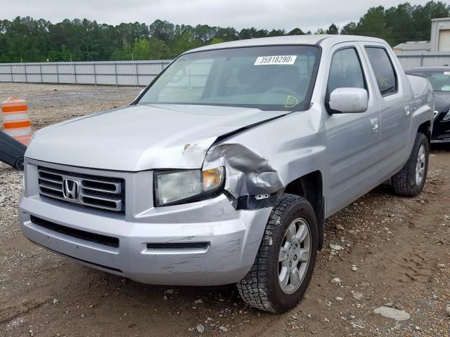 2HJYK16496H530223 - 2006 HONDA RIDGELINE RTS  photo 2