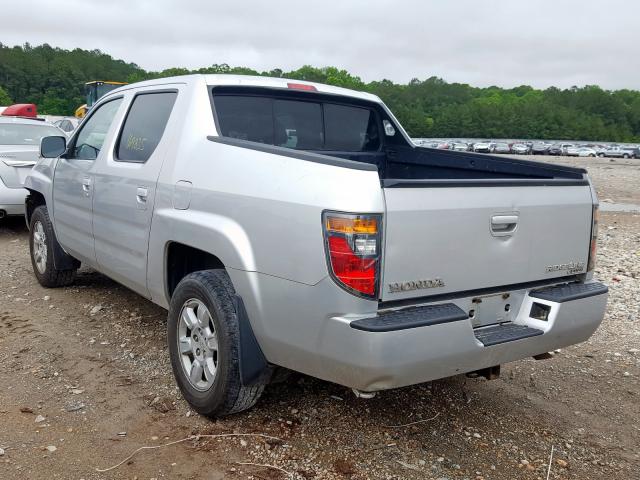 2HJYK16496H530223 - 2006 HONDA RIDGELINE RTS  photo 3