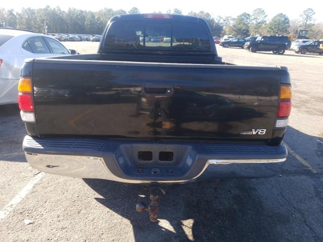 5TBRT34123S394856 - 2003 TOYOTA TUNDRA ACCESS CAB SR5 BLACK photo 6