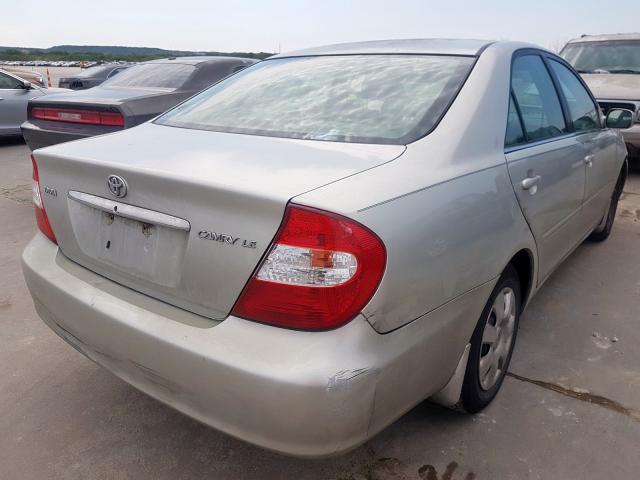 4T1BE32K33U710609 - 2003 TOYOTA CAMRY LE  photo 4