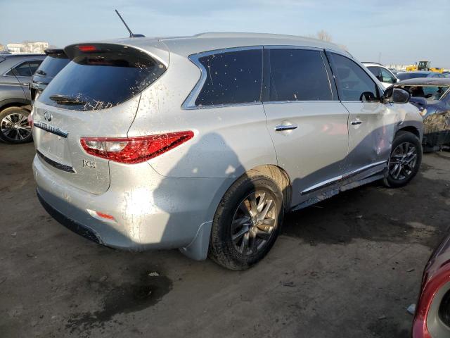 5N1AL0MM0DC351595 - 2013 INFINITI JX35 SILVER photo 3