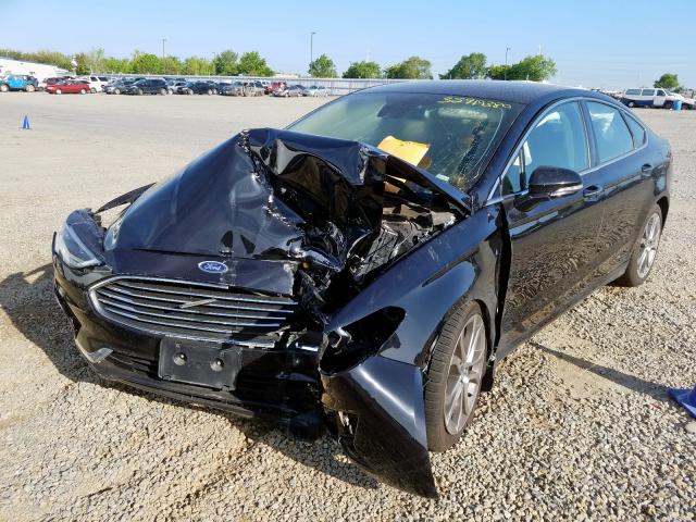 3FA6P0CD3KR238051 - 2019 FORD FUSION SEL  photo 2